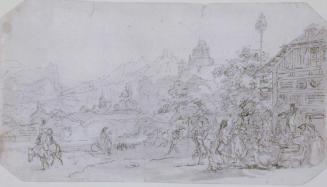 Peasant Festival Before an Inn