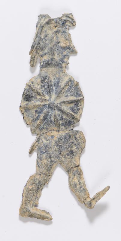 Lead votive figure from the shrine of Artemis Orthea