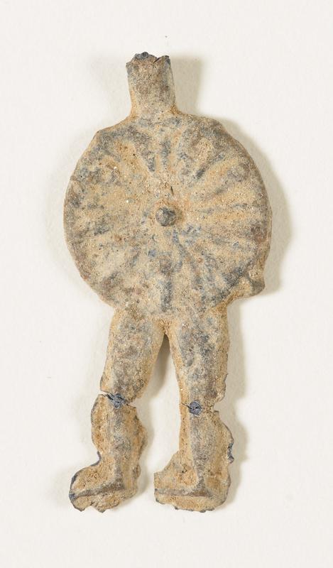 Lead votive figure from the shrine of Artemis Orthea