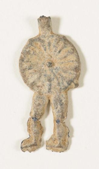 Lead votive figure from the shrine of Artemis Orthea