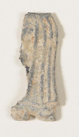 Lead votive figure from the shrine of Artemis Orthea