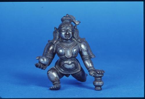 Infant Krishna Crawling with a Ball of Butter