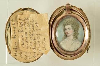 Locket with Portrait of Helen Knight