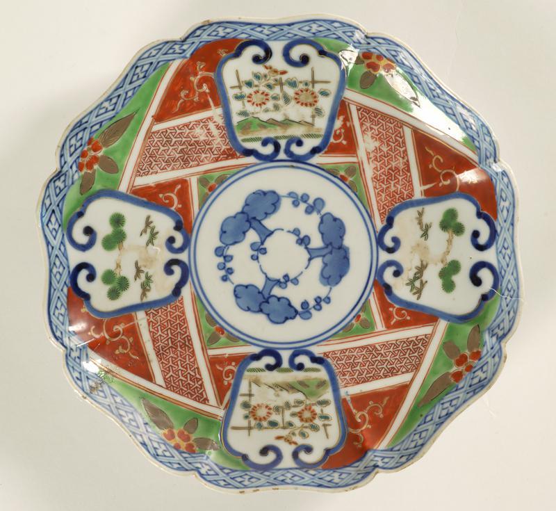 Shaped Imari Octagonal Wave Plate