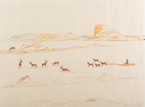 Untitled (Hunting Caribou)