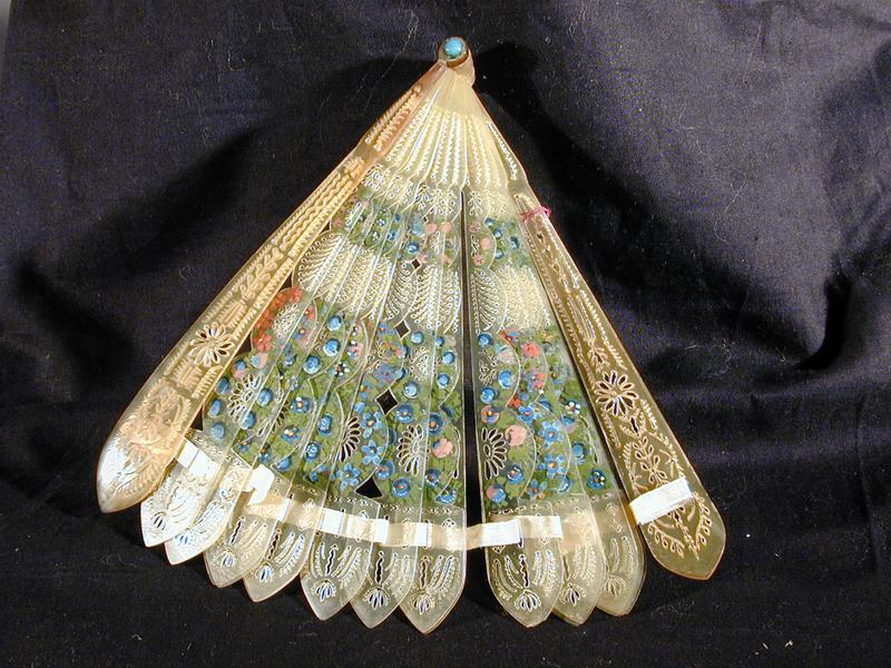 Fan with Floral Motif