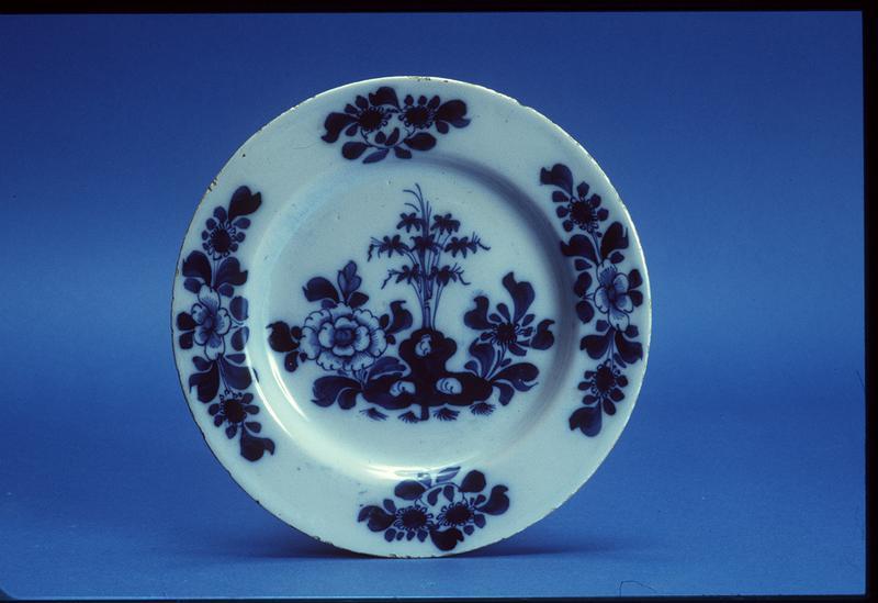 Plate with Floral Motif