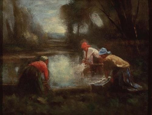 Women Washing Clothes