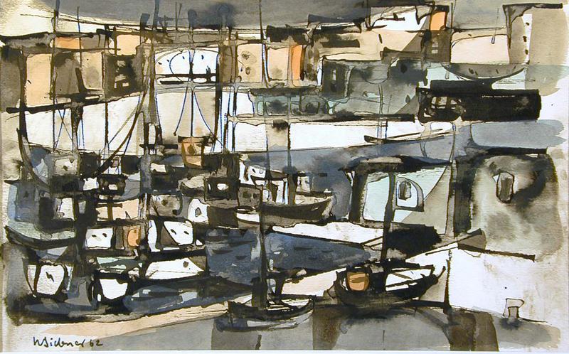 Untitled (Boats in Harbour)