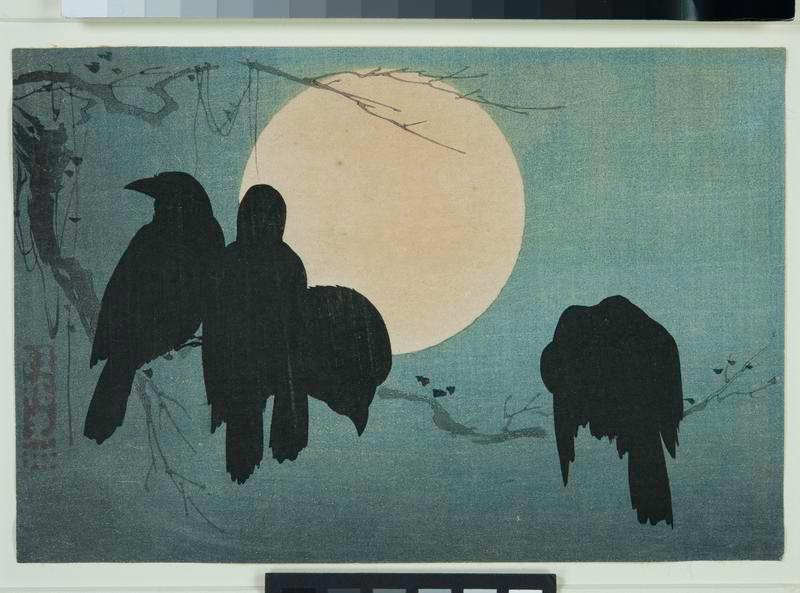 Crows and the Moon