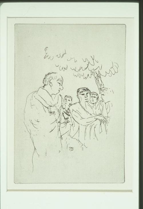 Illustration to St. Monique