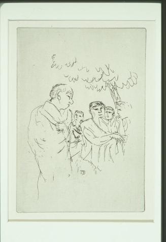 Illustration to St. Monique