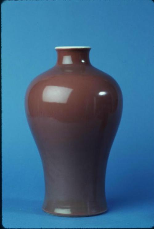 Meiping Vase with Copper Red Glaze