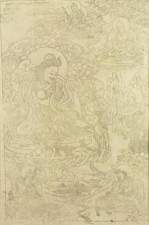 Padmasambhava in his guise as Guru Ladma Chog-sed