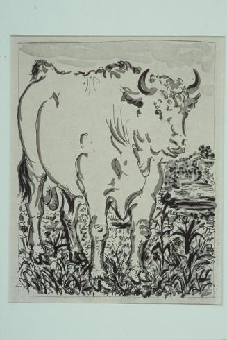 Le Taureau, Bloch 330 (Illustration to Buffon's Histoire Naturelle)