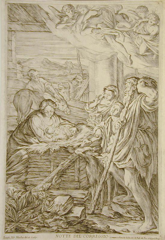 Untitled (Visitation of the Shepherds, after The Nativity by Corregio)