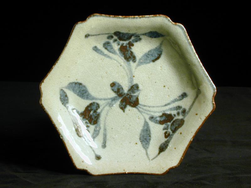 Takeichi Kawai Dish in Folk Art Style