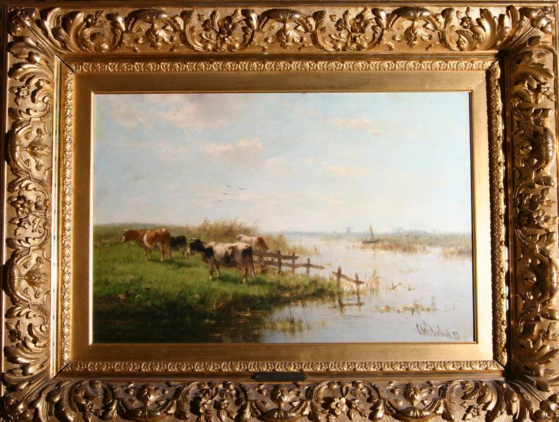 Untitled (Landscape with Cattle)