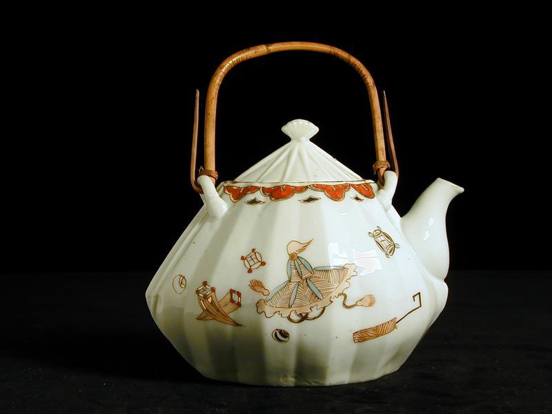 Imari Ware Lidded Teapot