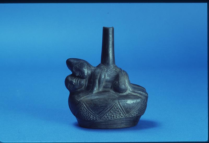 Two Figure Motif Jar