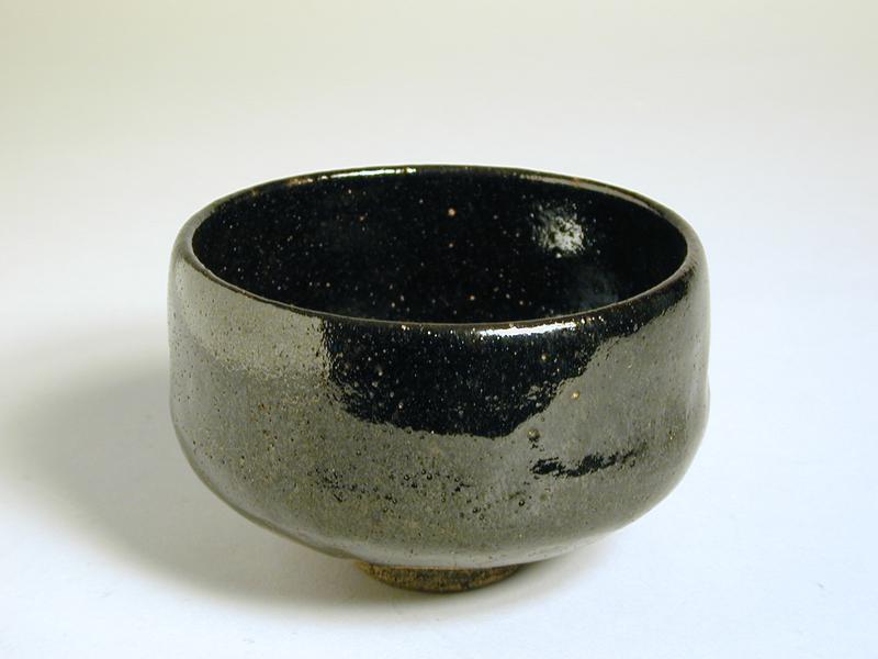 Raku Bowl with Small Foot