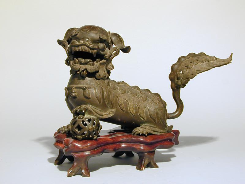 Temple Dog Incense Burner