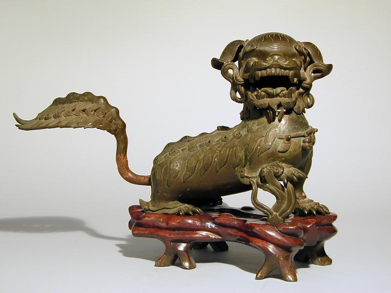 Temple Dog Incense Burner