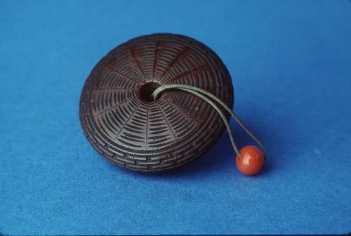 Fisherman's Basket Netsuke