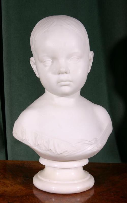 Untitled (Portrait Bust of a Young Boy)