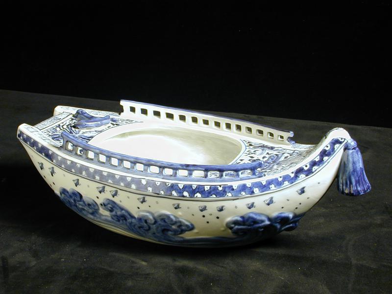 Boat Shape Flower Bowl