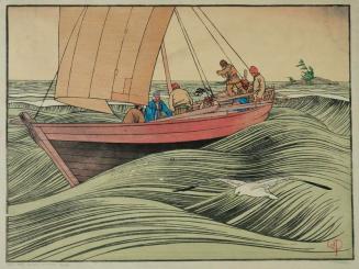 York Boat on Lake Winnipeg