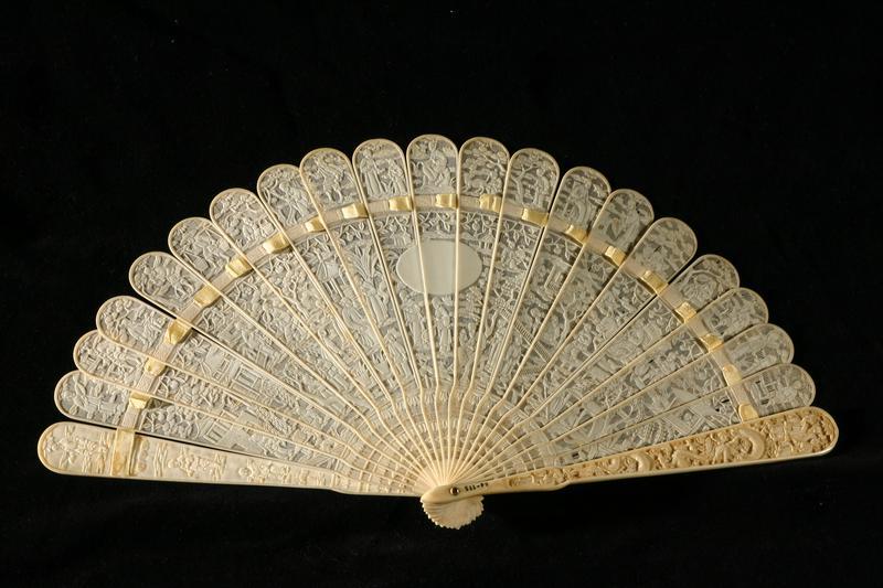 Carved Ivory Fan