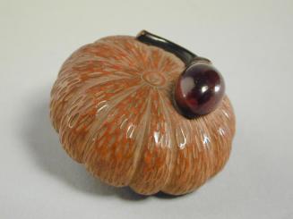 Netsuke shaped like a Squash