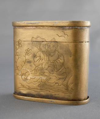 Lidded Opium Box