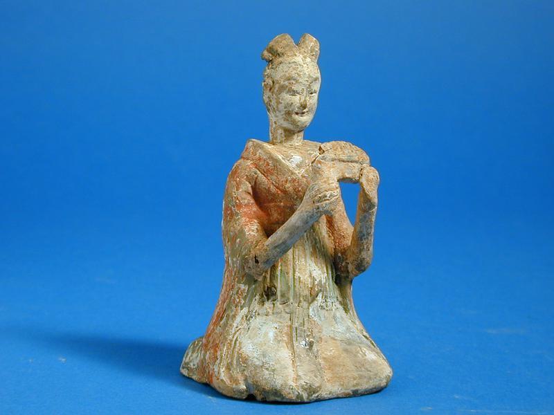 Female Musician Tomb Figure