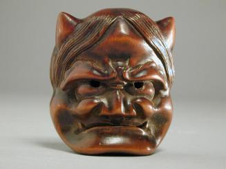 Noh Demon Mask Netsuke