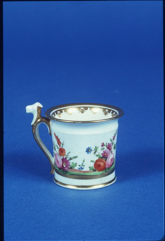 Miniature Mug with Floral Motif