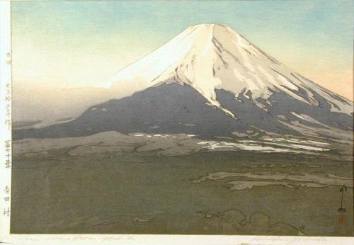 Fujiyama from Yoshida