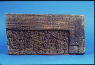 Fragment of a Book Cover for a Buddhist Sutra