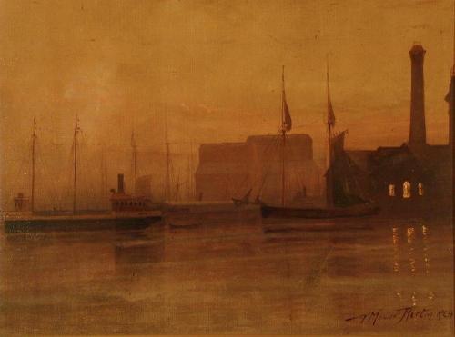 Untitled (Harbour Scene, Toronto?)