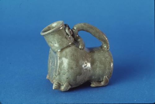 Tomb Figurine of an Animal Shaped Urinal