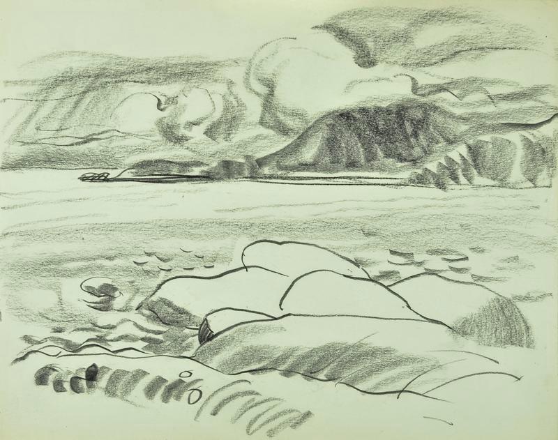 Untitled (Rocks and Island)