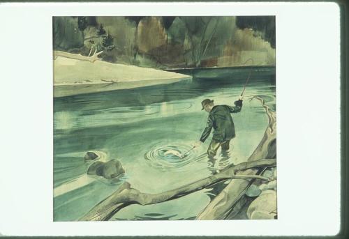 Self-Portrait Fishing