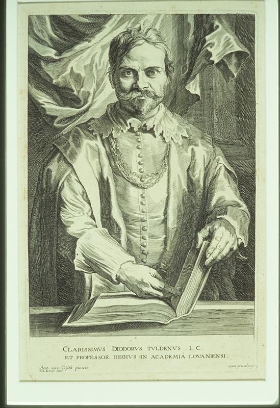 Clarissimus Diodorus Tuldenus I.C. (after Anton Van Dyck)