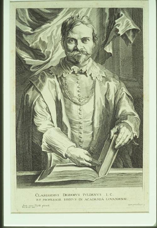 Clarissimus Diodorus Tuldenus I.C. (after Anton Van Dyck)