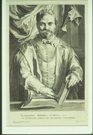 Clarissimus Diodorus Tuldenus I.C. (after Anton Van Dyck)