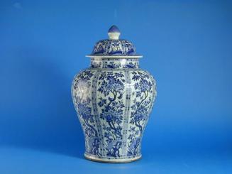 Lidded Porcelain Vase