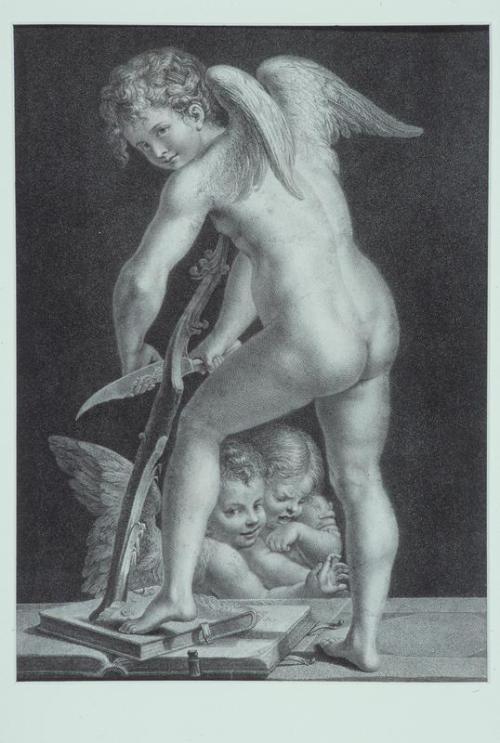 Putti with a Knife