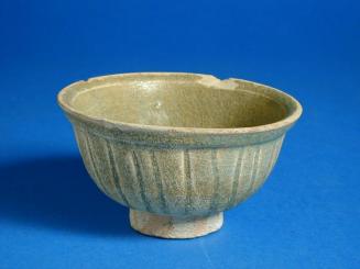 Sawankalok Ware Bowl with Impressed Lines