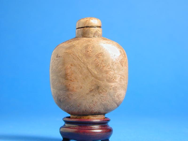 Burl Snuff Bottle